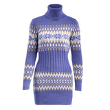 Festive Comfort: Women's Christmas Turtleneck Sweater from Eternal Gleams