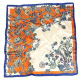 Elegance in Silk: Large Square Simulation Silk Scarf from Eternal Gleams