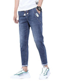 Denim Stretch Casual Men's Trousers Thin from Eternal Gleams