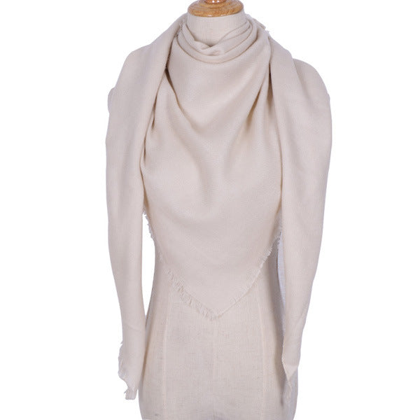 Chic Geometric Elegance: Women's Triangle Scarf from Eternal Gleams