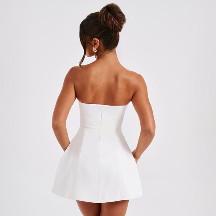 Stylish Backless A-Line Summer Dress for Sexy Woman from Eternal Gleams