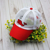 Fashion Simple Children's Printed Baseball Cap