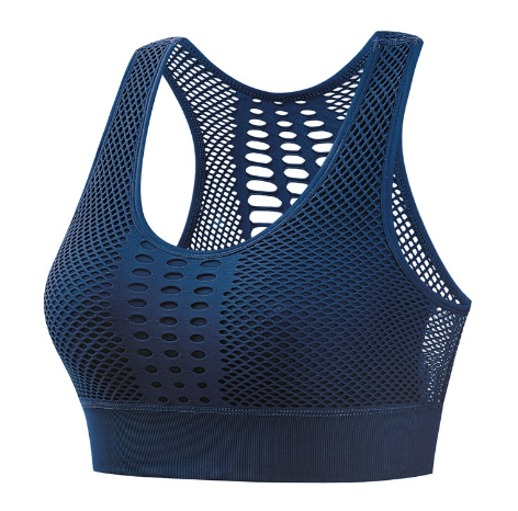 Women Sports Bra Sexy Brathable Mesh Sports Top from Eternal Gleams