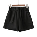 Women's High Waist Wide Leg A-line Boots Shorts from Eternal Gleams