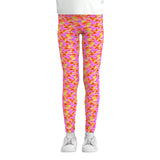 Whimsy Wonderland: Digital Print Girls Leggings from Eternal Gleams