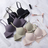 Seamless Bra with optional matching panties - Comfortable and stylish lingerie set.