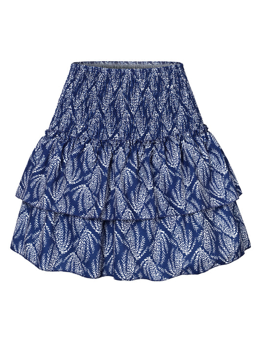 Leisure Versatile Lotus Leaf Women's Skirt from Eternal Gleams