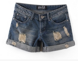 Torn Denim Shorts For Women from Eternal Gleams