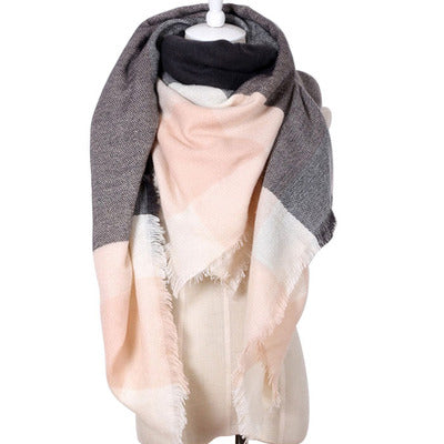 Chic Geometric Elegance: Women's Triangle Scarf from Eternal Gleams