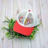 Fashion Simple Children's Printed Baseball Cap