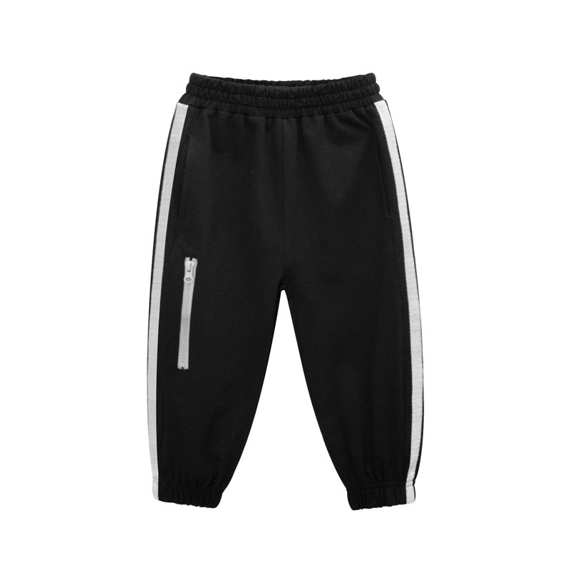 Korean version of children's autumn and winter new sports pants from Eternal Gleams