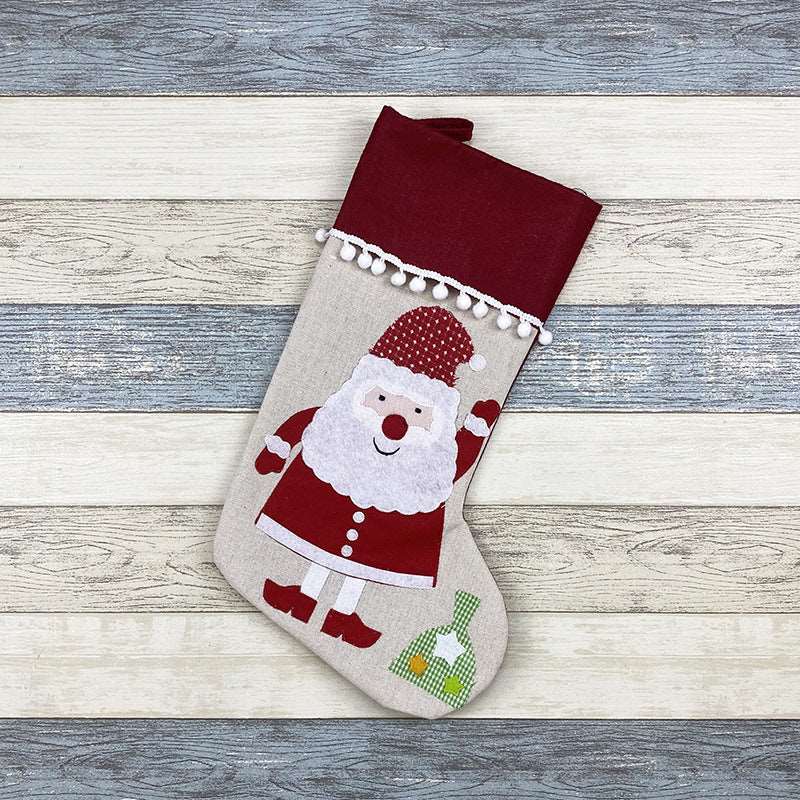 Christmas Socks, Gift Bags Children's Christmas Decoration, Gifts Socks Christmas Tree Pendants