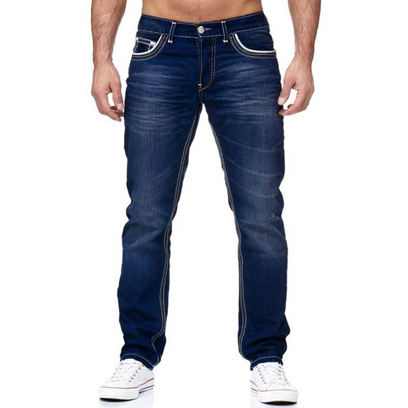 Urban Edge Men's Jeans: Versatile Style, Unmatched Comfort from Eternal Gleams