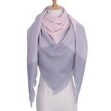 Chic Geometric Elegance: Women's Triangle Scarf from Eternal Gleams