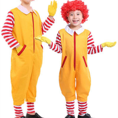 Christmas Children's Adult Clown Costume