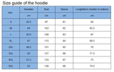 Long-sleeved Hoodie Warm Color Hooded Sweatshirt Jacket from Eternal Gleams