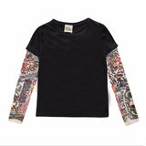 Tattoo long sleeve stitching top from Eternal Gleams