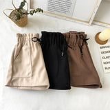 Women's High Waist Wide Leg A-line Boots Shorts from Eternal Gleams