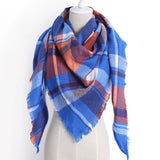 Chic Geometric Elegance: Women's Triangle Scarf from Eternal Gleams