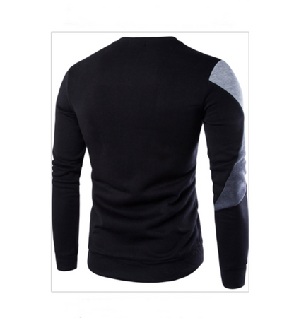 O-Neck Slim Cotton Knitted Mens Sweaters Pullovers