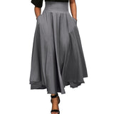 Multi-Color Big Hem Skirt Versatile from Eternal Gleams