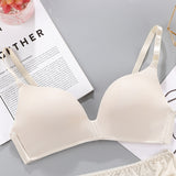 No Rims Underwear Ladies Bra Breathable Gather Bra from Eternal Gleams