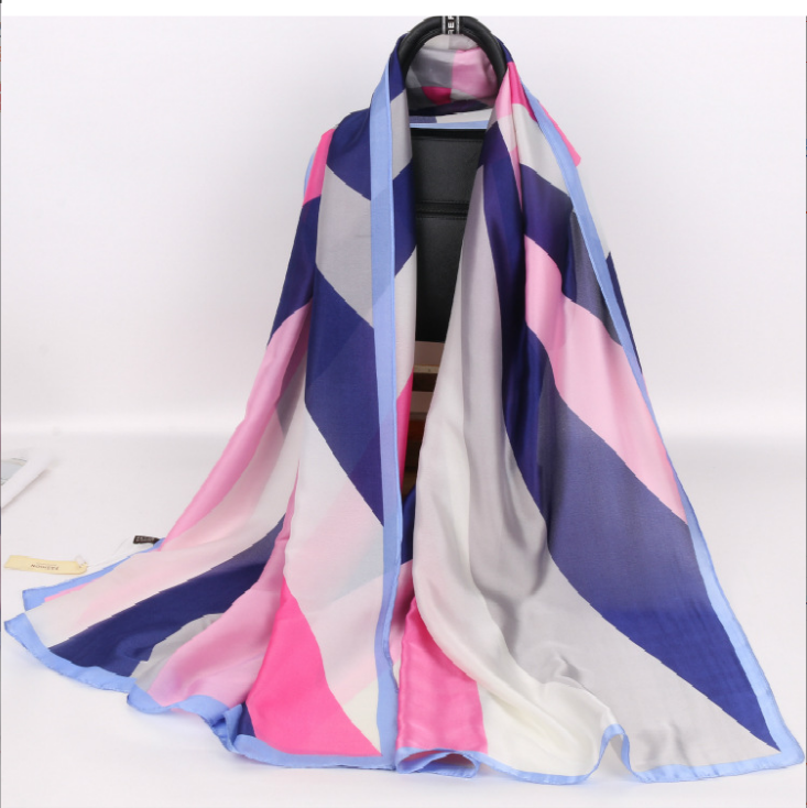 Radiant Charm: Women's Sunscreen Silk Scarf from Eternal Gleams