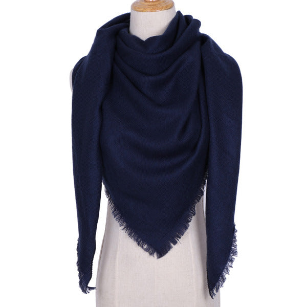 Chic Geometric Elegance: Women's Triangle Scarf from Eternal Gleams