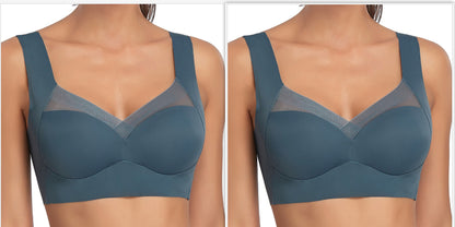 Comfort and Support: Plus Size Thin Bra with Push Up Feature from Eternal Gleams