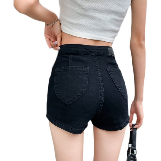 Sculpt & Flaunt: Denim Butt-Lifting Short Shorts from Eternal Gleams