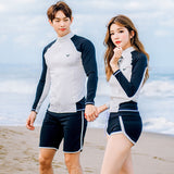 Couple Diving Suit Split Swimsuit Snorkeling Suit Swimsuit from Eternal Gleams