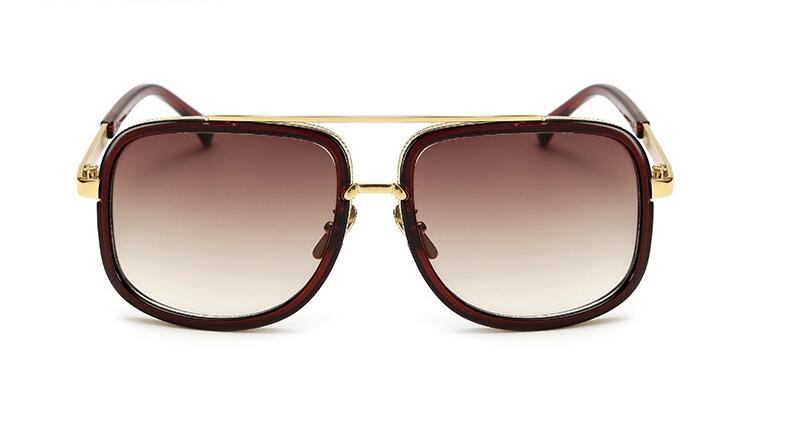 Luxury Square Sunglasses - Brad Pitt Style, Hot Trend for Men & Women, Celebrity Eyewear