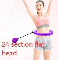 Smart Weighted Hula Hoop with 24 Detachable Knots Eternal Gleams