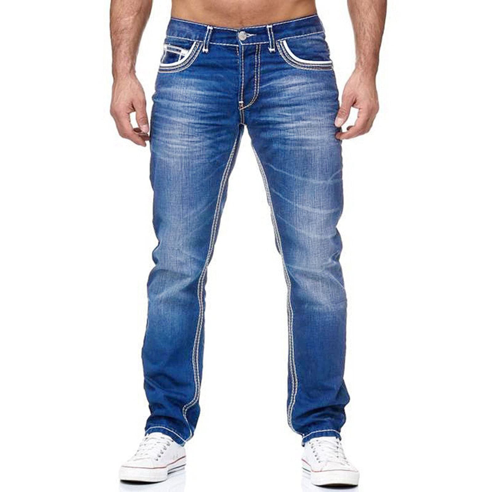 Urban Edge Men's Jeans: Versatile Style, Unmatched Comfort from Eternal Gleams