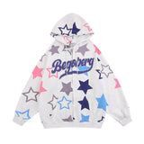 Retro XINGX Printed Zipper Brushed Hoody Men And Women from Eternal Gleams