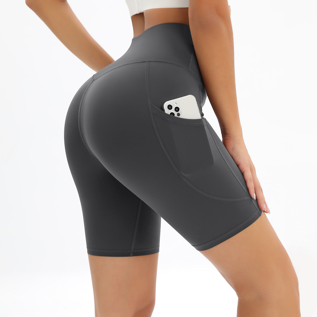 Women's Double-sided High Waist Hip Lift Tight Sports from Eternal Gleams