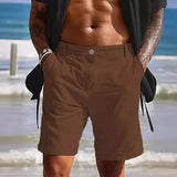 Men's beach shorts with pocket in various colors by Eternal Gleams