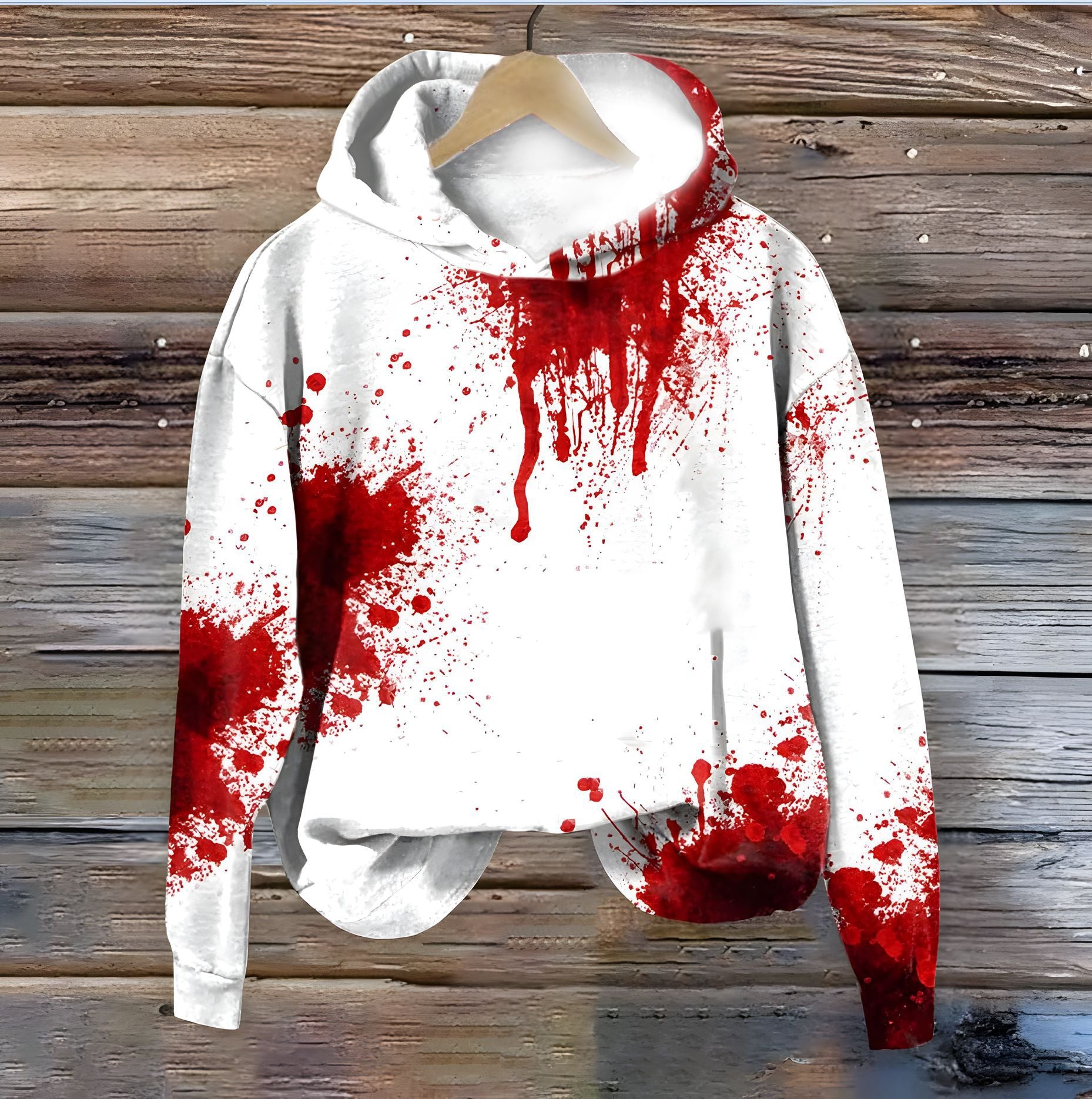 Women's Loose Sweater 3D Letters Printed Hoodie from Eternal Gleams