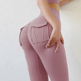 Women's High Waist Package Hip Trousers from Eternal Gleams