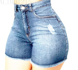 Trendy Tassel Denim Shorts: Women's Slim Fit from Eternal Gleams