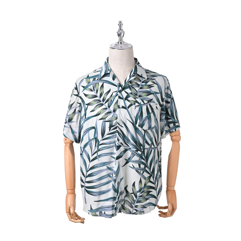 Men's Rayon Printed Cardigan Beach Shirt - Various Designs | Eternal Gleams