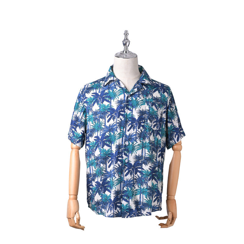 Men's Rayon Printed Cardigan Beach Shirt - Various Designs | Eternal Gleams