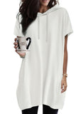 Women's Oversized Hoodie Short Sleeve Fashion from Eternal Gleams