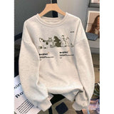 AutumnWinter Sweater Women's Printed Korean Style