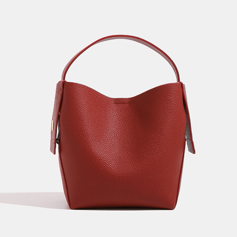 Simple Vintage Commuter Women's Handbag - Premium PU Leather Crossbody Shoulder Bag in various colors