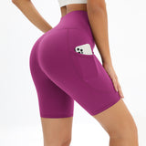 Women's Double-sided High Waist Hip Lift Tight Sports from Eternal Gleams