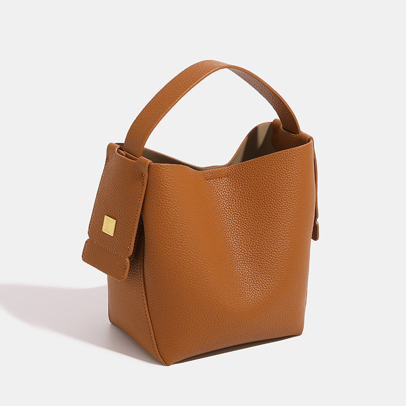 Simple Vintage Commuter Women's Handbag - Premium PU Leather Crossbody Shoulder Bag in various colors