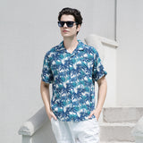 Men's Rayon Printed Cardigan Beach Shirt - Various Designs | Eternal Gleams