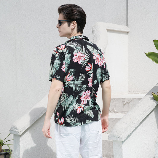 Men's Rayon Printed Cardigan Beach Shirt - Various Designs | Eternal Gleams