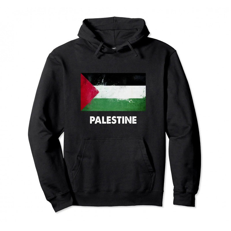 Palestine Pullover Hoodie Warm Hoodie Fashion Hip Hop Street Wear - Cotton from Eternal Gleams